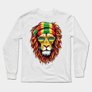 Juneteenth Lion #3 Long Sleeve T-Shirt